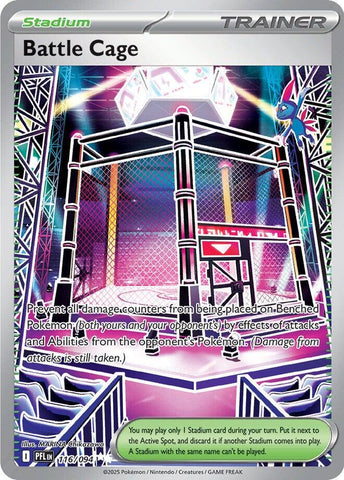 Battle Cage (116/094) [Mega Evolution: Phantasmal Flames] - The Mythic Store | 24h Order Processing