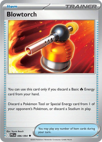 Blowtorch (086/094) [Mega Evolution: Phantasmal Flames] - The Mythic Store | 24h Order Processing