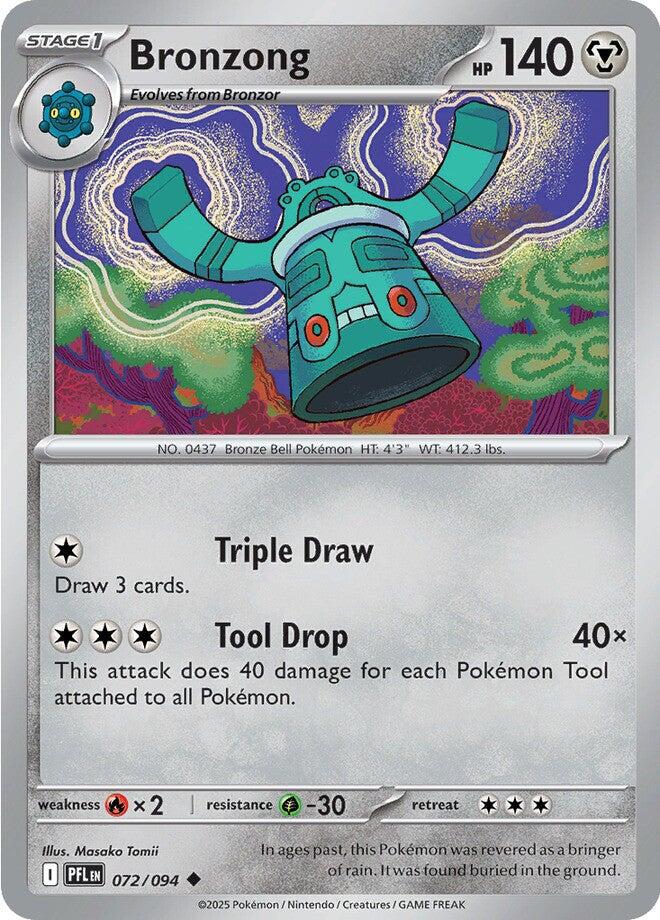 Bronzong (072/094) [Mega Evolution: Phantasmal Flames] - The Mythic Store | 24h Order Processing