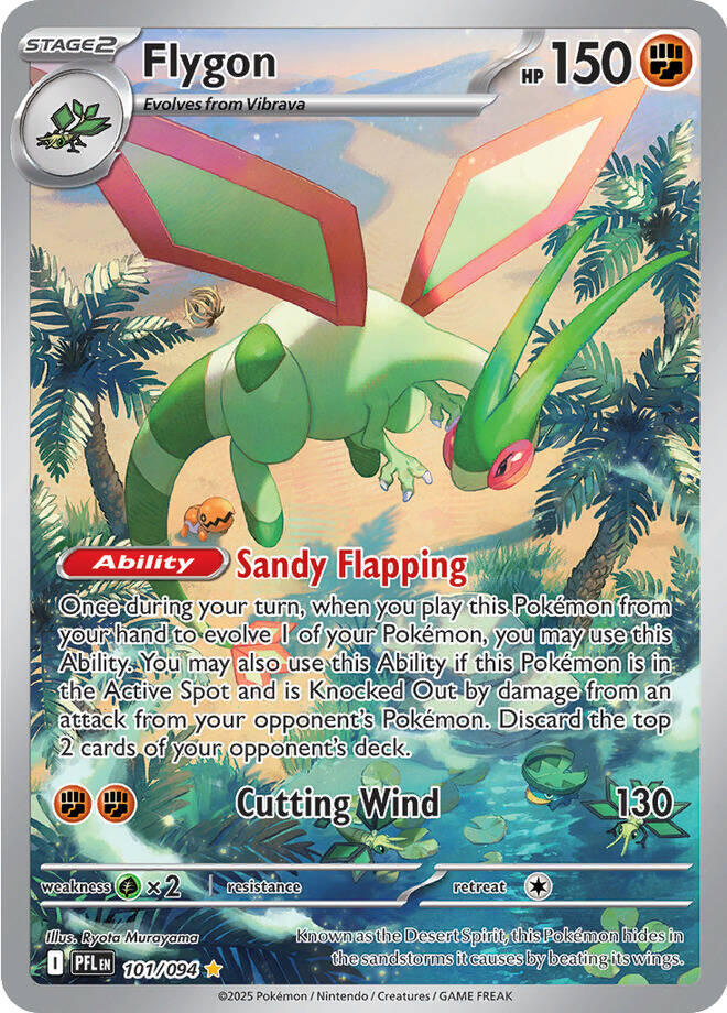Flygon (101/094) [Mega Evolution: Phantasmal Flames] - The Mythic Store | 24h Order Processing