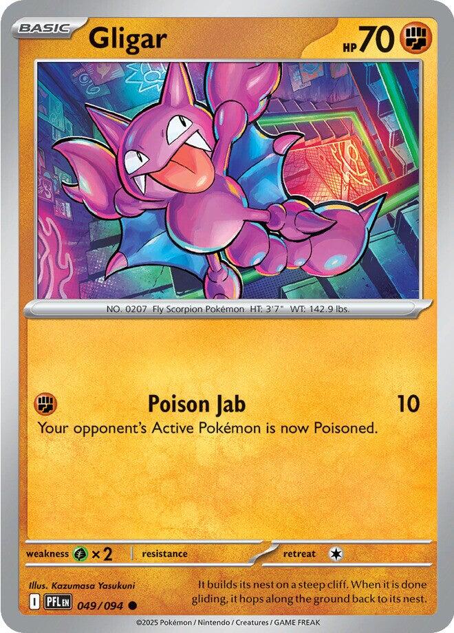 Gligar (049/094) [Mega Evolution: Phantasmal Flames] - The Mythic Store | 24h Order Processing
