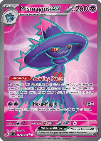 Mismagius ex (112/094) [Mega Evolution: Phantasmal Flames] - The Mythic Store | 24h Order Processing