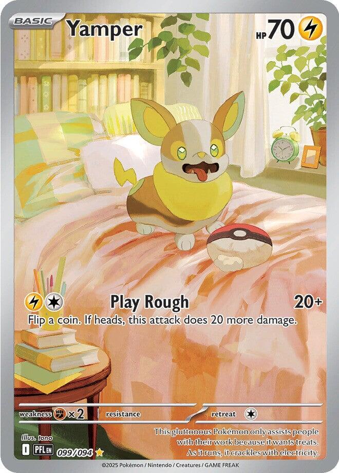 Yamper (099/094) [Mega Evolution: Phantasmal Flames] - The Mythic Store | 24h Order Processing