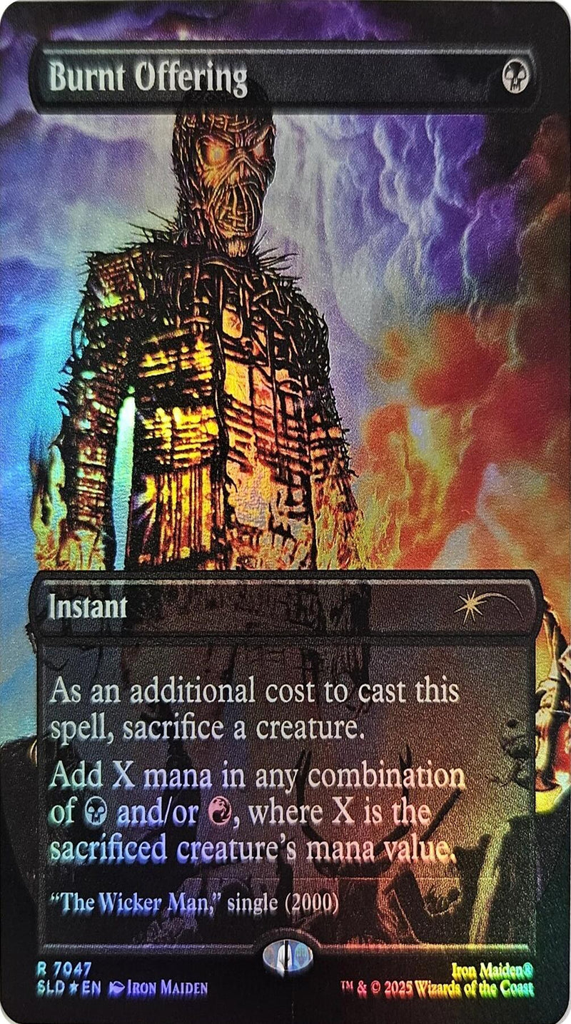 Burnt Offering (Rainbow Foil) [Secret Lair Drop Series] - The Mythic Store | 24h Order Processing