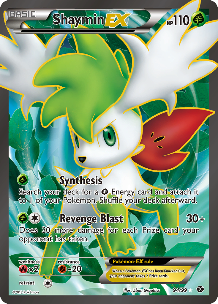 Shaymin EX (94/99) [Black & White: Next Destinies] - The Mythic Store | 24h Order Processing