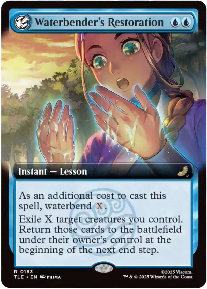 Waterbender's Restoration (Extended Art) [Avatar: The Last Airbender: Eternal-Legal] - The Mythic Store | 24h Order Processing