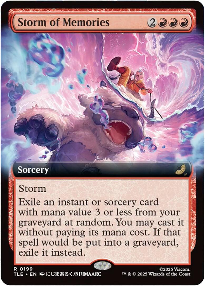 Storm of Memories (Extended Art) [Avatar: The Last Airbender: Eternal-Legal] - The Mythic Store | 24h Order Processing