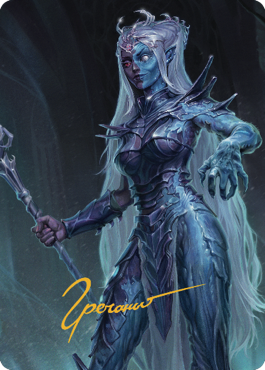 Mocking Doppelganger Art Card (Gold-Stamped Signature) [Commander Legends: Battle for Baldur's Gate Art Series] - The Mythic Store | 24h Order Processing
