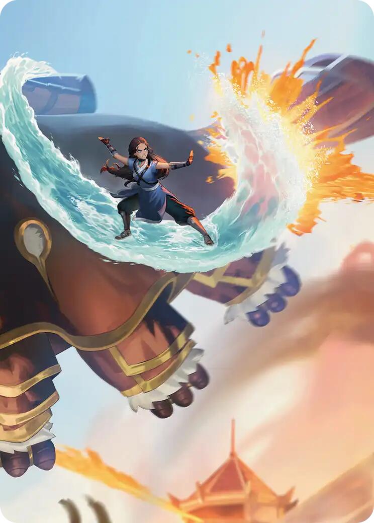 Katara's Reversal Art Card [Avatar: The Last Airbender Art Series] - The Mythic Store | 24h Order Processing