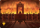 Fire Lord Ozai Art Card (Gold-Stamped Planeswalker Symbol) [Avatar: The Last Airbender Art Series] - The Mythic Store | 24h Order Processing
