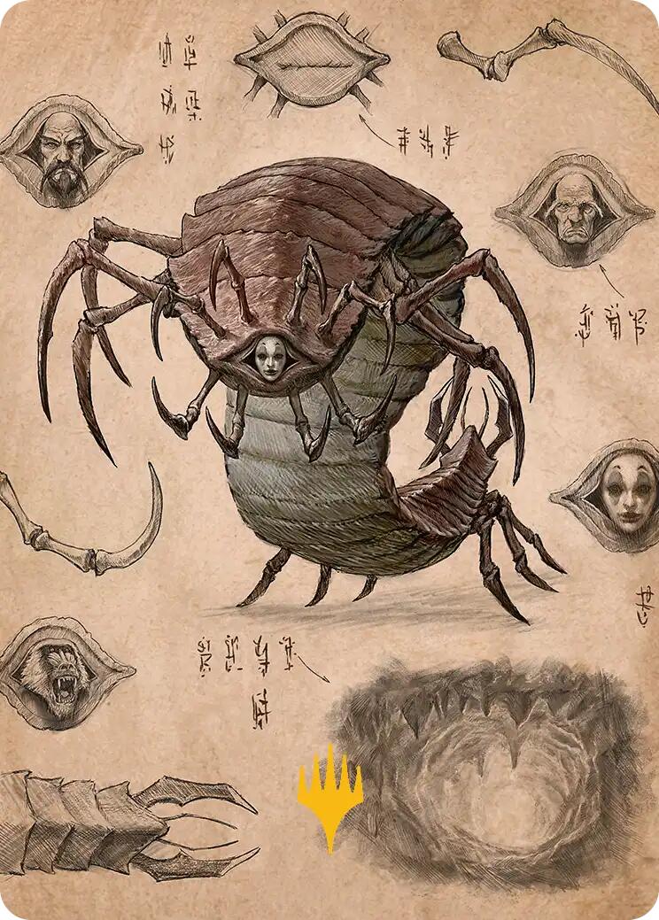 Koh, the Face Stealer 2 Art Card (Gold-Stamped Planeswalker Symbol) [Avatar: The Last Airbender Art Series] - The Mythic Store | 24h Order Processing