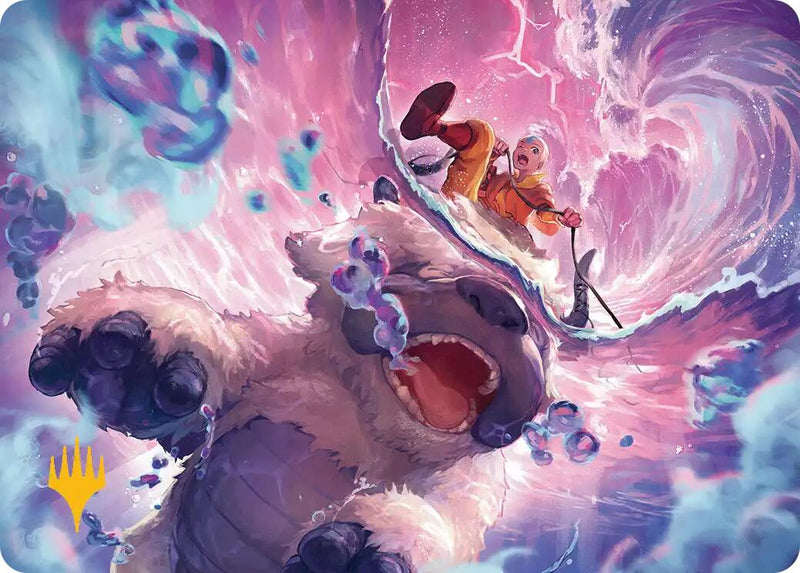 Storm of Memories Art Card (Gold-Stamped Planeswalker Symbol) [Avatar: The Last Airbender Art Series] - The Mythic Store | 24h Order Processing