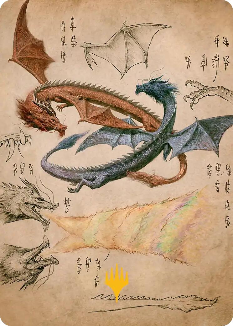 Ran and Shaw Art Card (Gold-Stamped Planeswalker Symbol) [Avatar: The Last Airbender Art Series] - The Mythic Store | 24h Order Processing