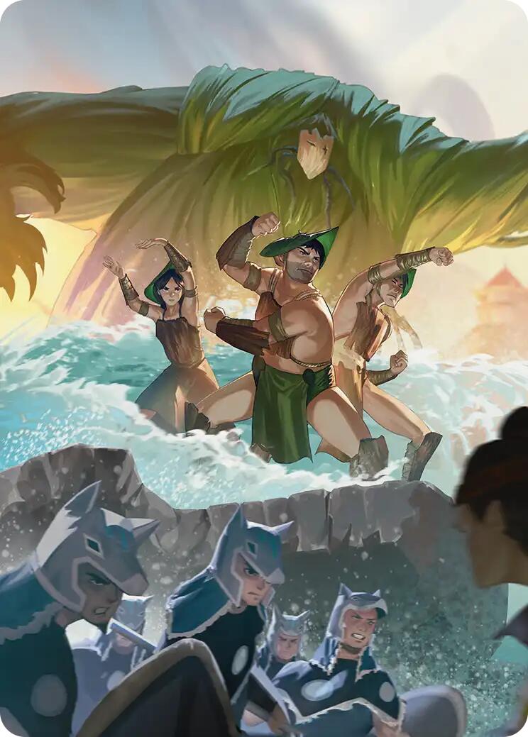 Swampbenders Art Card [Avatar: The Last Airbender Art Series] - The Mythic Store | 24h Order Processing
