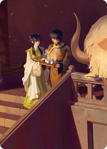 Mai and Zuko Art Card [Avatar: The Last Airbender Art Series] - The Mythic Store | 24h Order Processing