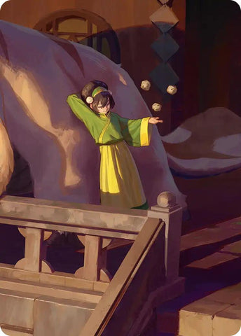 Toph, Greatest Earthbender Art Card [Avatar: The Last Airbender Art Series] - The Mythic Store | 24h Order Processing