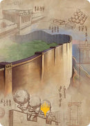 The Walls of Ba Sing Se Art Card (Gold-Stamped Planeswalker Symbol) [Avatar: The Last Airbender Art Series] - The Mythic Store | 24h Order Processing