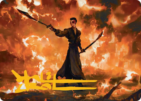 Zuko, Conflicted Art Card (Gold-Stamped Signature) [Avatar: The Last Airbender Art Series] - The Mythic Store | 24h Order Processing