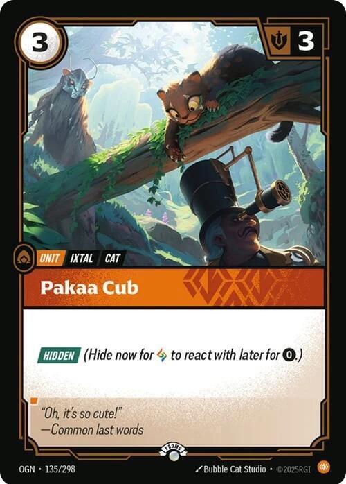 Pakaa Cub (135/298) [Riftbound Organized Play Promotional Cards] - The Mythic Store | 24h Order Processing