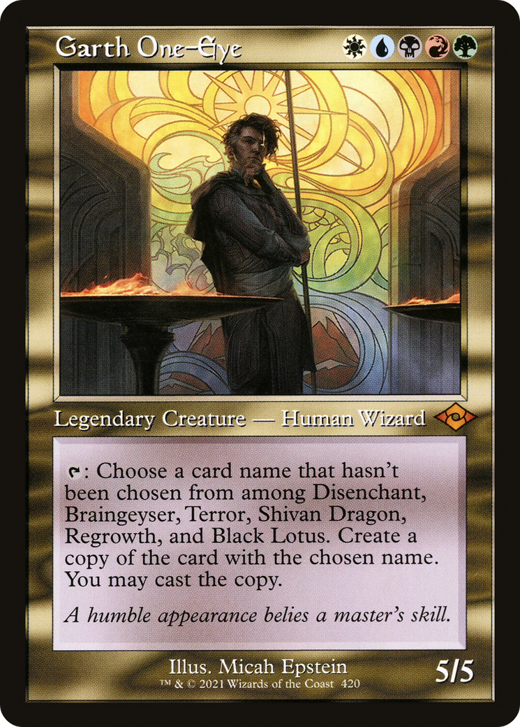 Garth One-Eye (Retro) [Modern Horizons 2] - The Mythic Store | 24h Order Processing