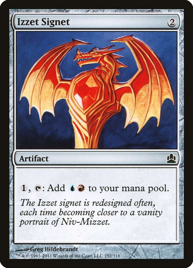 Izzet Signet [Commander 2011] - The Mythic Store | 24h Order Processing