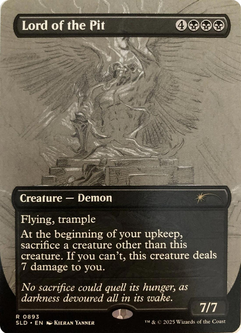 Lord of the Pit (Sketch Showcase) [Secret Lair Drop Series] - The Mythic Store | 24h Order Processing