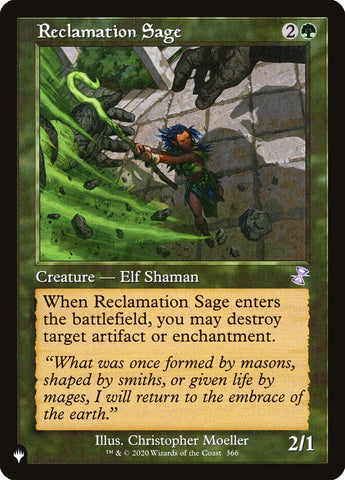 Reclamation Sage [The List] - The Mythic Store | 24h Order Processing