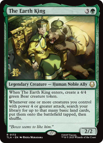 The Earth King [Avatar: The Last Airbender Prerelease Cards] - The Mythic Store | 24h Order Processing
