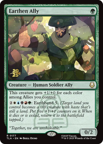 Earthen Ally [Avatar: The Last Airbender Prerelease Cards] - The Mythic Store | 24h Order Processing