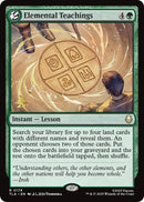 Elemental Teachings [Avatar: The Last Airbender Prerelease Cards] - The Mythic Store | 24h Order Processing