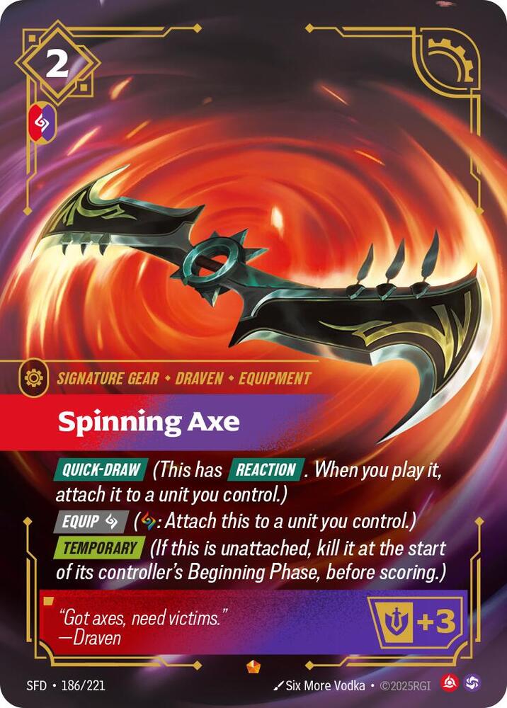 Spinning Axe (186/221) [Spiritforged] - The Mythic Store | 24h Order Processing