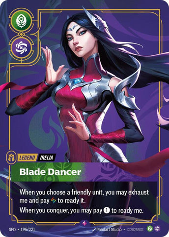 Irelia - Blade Dancer (195/221) [Spiritforged] - The Mythic Store | 24h Order Processing