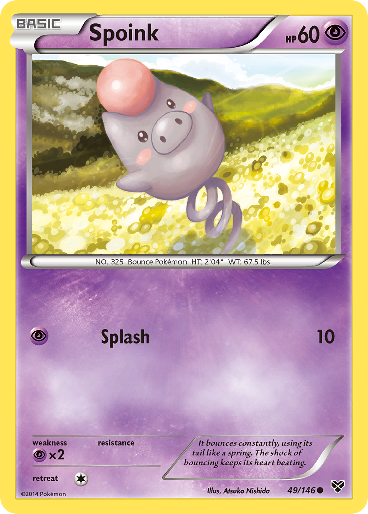 Spoink (49/146) [XY: Base Set] - The Mythic Store | 24h Order Processing