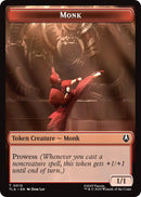 Monk // Food (0021) Double-Sided Token [Avatar: The Last Airbender Tokens] - The Mythic Store | 24h Order Processing