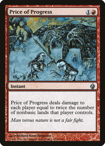 Price of Progress [Premium Deck Series: Fire and Lightning] - The Mythic Store | 24h Order Processing