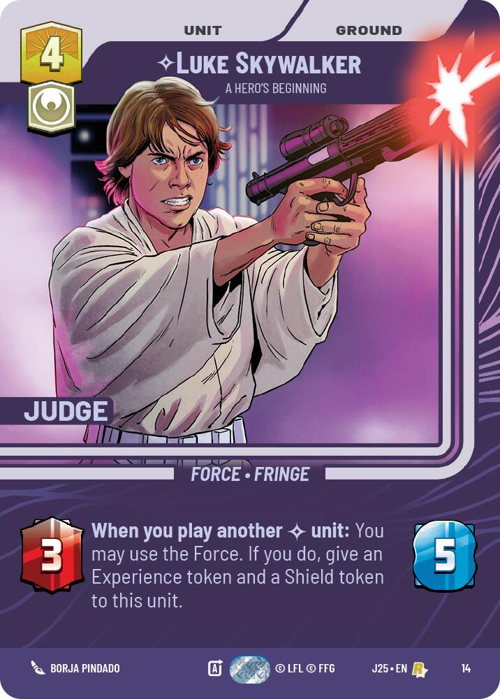 Luke Skywalker - A Hero's Beginning (14) (14) [Judge Promos] - The Mythic Store | 24h Order Processing