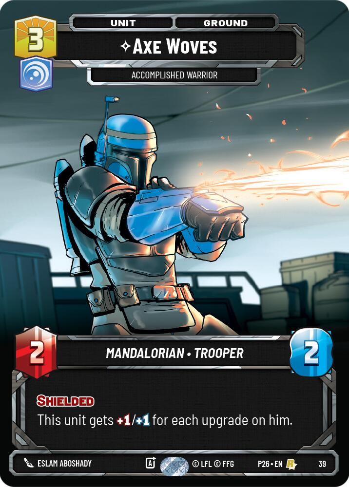 Axe Woves - Accomplished Warrior (39) (39) [Sector and Regional Promos: Season 1] - The Mythic Store | 24h Order Processing