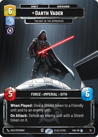 Darth Vader - Twilight of the Apprentice (72) (72) [Sector and Regional Promos: Season 1] - The Mythic Store | 24h Order Processing