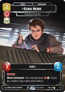 Karis Nemik - Freedom is a Pure Idea (77) (77) [Sector and Regional Promos: Season 1] - The Mythic Store | 24h Order Processing