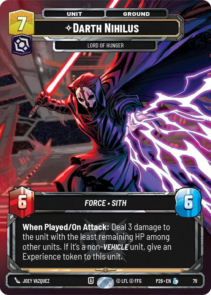 Darth Nihilus - Lord of Hunger (79) (79) [Sector and Regional Promos: Season 1] - The Mythic Store | 24h Order Processing