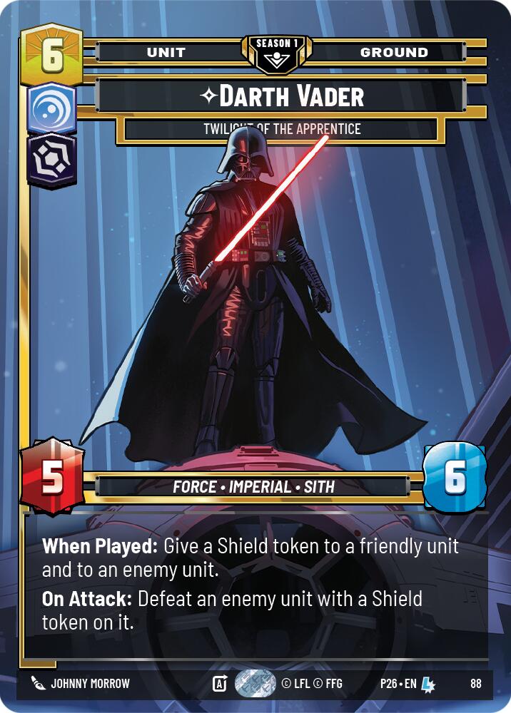 Darth Vader - Twilight of the Apprentice (88) (88) [Sector and Regional Promos: Season 1] - The Mythic Store | 24h Order Processing