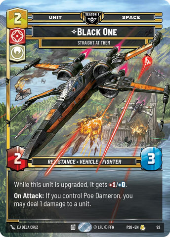 Black One - Straight At Them (92) (92) [Sector and Regional Promos: Season 1] - The Mythic Store | 24h Order Processing