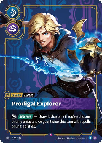 Ezreal - Prodigal Explorer (199/221) [Spiritforged] - The Mythic Store | 24h Order Processing
