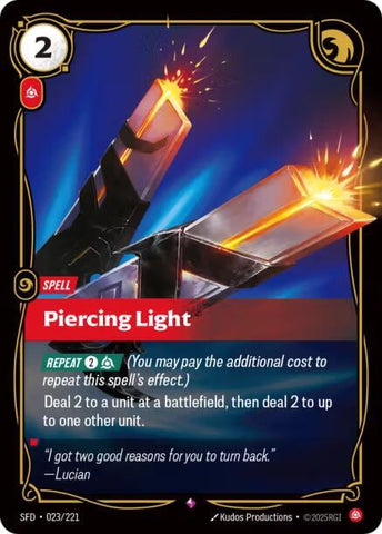 Piercing Light (023/221) [Spiritforged] - The Mythic Store | 24h Order Processing