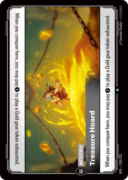 Treasure Hoard (220/221) [Spiritforged] - The Mythic Store | 24h Order Processing