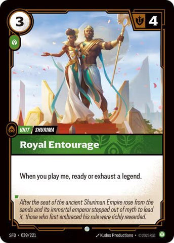 Royal Entourage (039/221) [Spiritforged] - The Mythic Store | 24h Order Processing