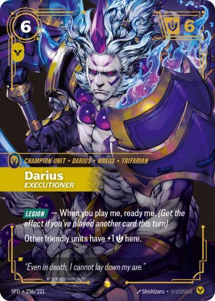 Darius - Executioner (Overnumbered) (236/221) [Spiritforged] - The Mythic Store | 24h Order Processing