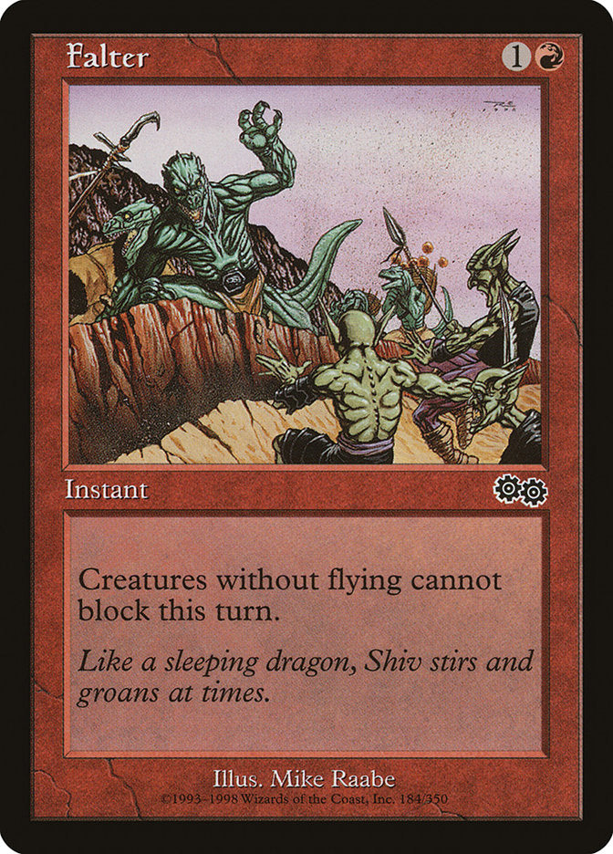 Falter [Urza's Saga] - The Mythic Store | 24h Order Processing