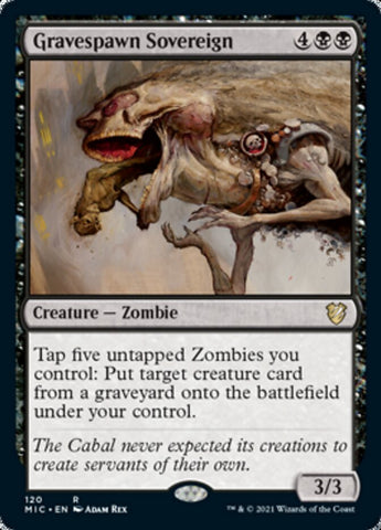 Gravespawn Sovereign [Innistrad: Midnight Hunt Commander] - The Mythic Store | 24h Order Processing