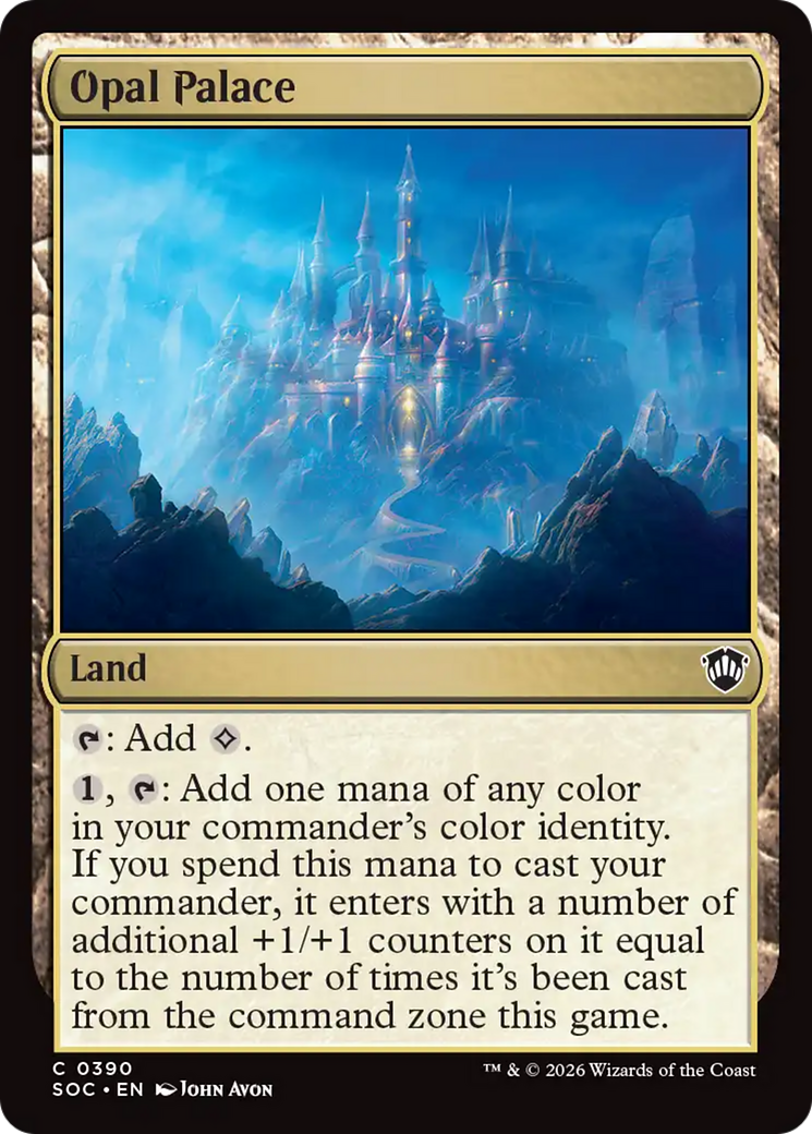 Opal Palace [Secrets of Strixhaven Commander] - The Mythic Store | 24h Order Processing